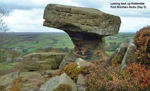 Druids Writing Desk, Brimham Rocks/Photo by Arnold Underwood