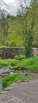 Viators Bridge, Milldale/from a photo by Arnold Underwood, May 2010