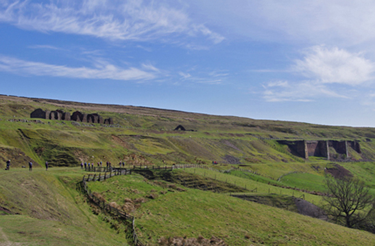 Approaching East Mines in Rosedale (HDWC)/Photo by Arnold Underwood/April 10th 2011