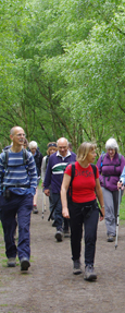 Riverside Path, Fairburn Ings/Photo  Arnold Underwood, HWC 24th April 2011