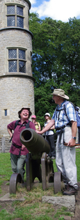 By the Hunting Lodge, Chatsworth/Photo  Arnold Underwood, HWC 26th June 2011