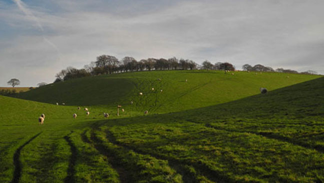 Heading up Swin Dale/photo by Arnold Underwood/Nov 2014