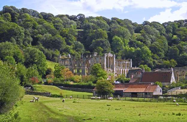 Rievaulx Abbey/photo by Arnold Underwood/Sept 2017