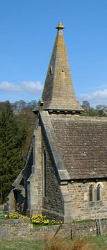 Blubberhouses Church/from a photo by Arnold Underwood/April 2004