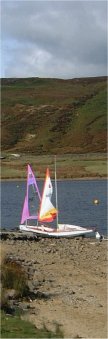 Embsay Reservoir/from a photo by Arnold Underwood/Oct 2003