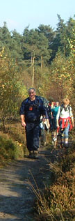 LWC in Hambleton Plantation, near Sutton Bank/from a photo by Arnold Underwood/Oct 2005