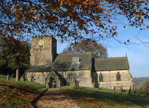 Autumn at Kirby Underdale/photo by Arnold Underwood, Nov 2005