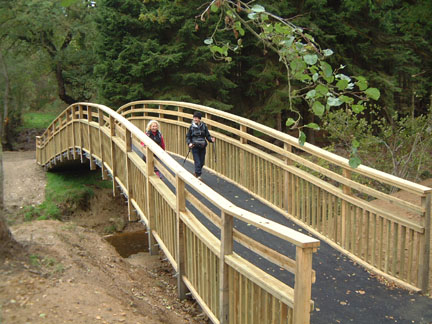 The new bridge over the Rye/from a photo by Arnold Underwood/Oct 2006