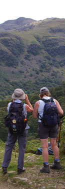 Looking back over Seatoller/Photo � Arnold Underwood,HWC Aug 2007