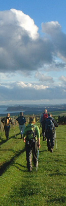 Heading towards Scarborough/Photo � Arnold Underwood, HWC Nov 2007