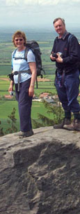 Overlooking Tees-side on Thimbleby Bank/ from a photo by Denise Middleton, May 2007